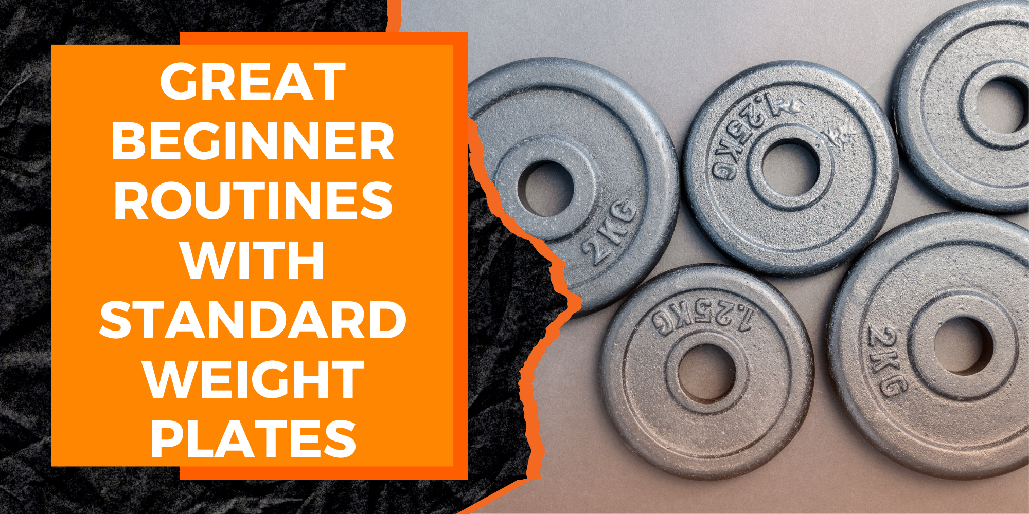 Great Beginner Exercise Routines with Standard Weight Plates