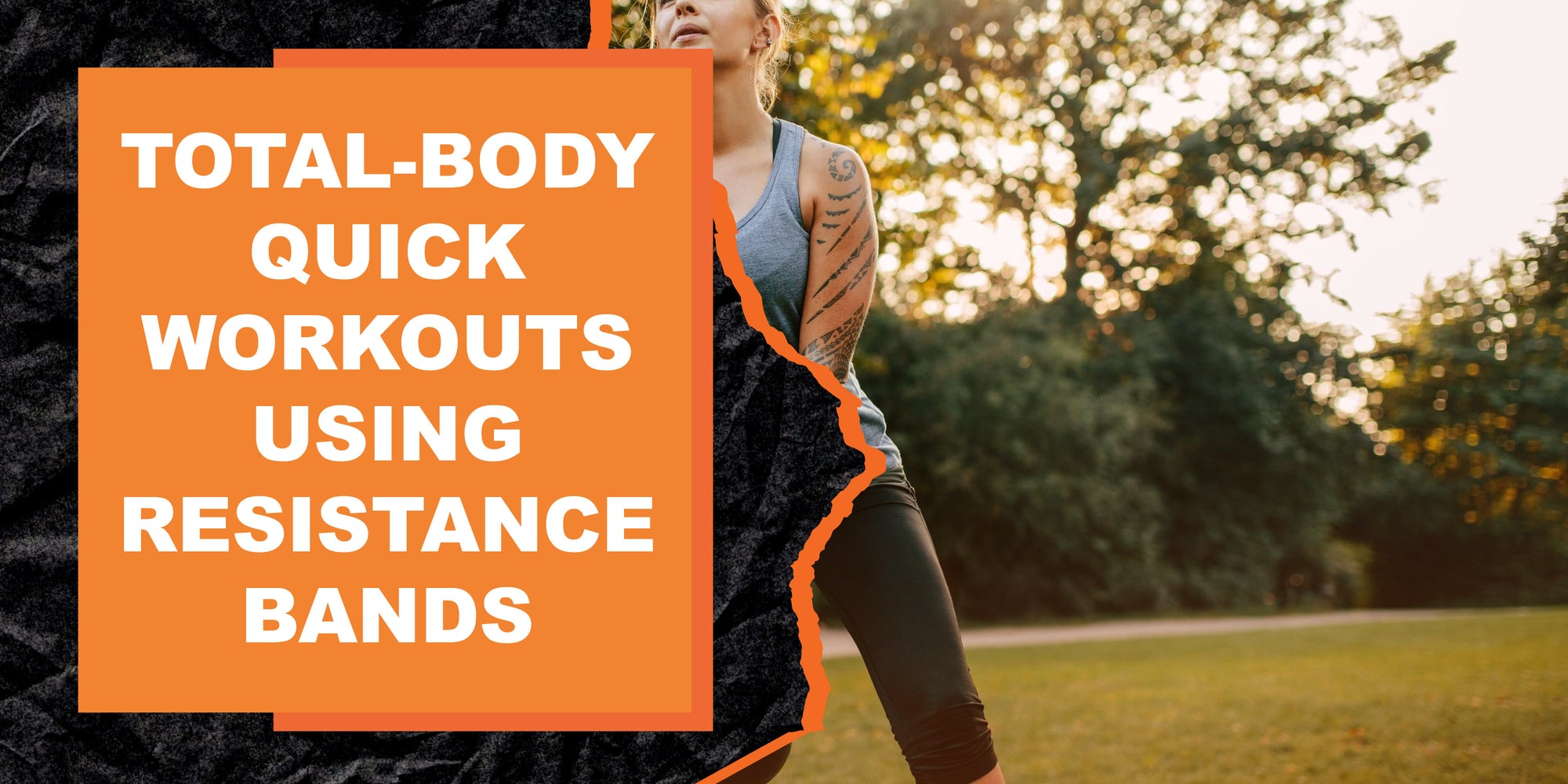 Total-Body Quick Workouts Using Resistance Bands