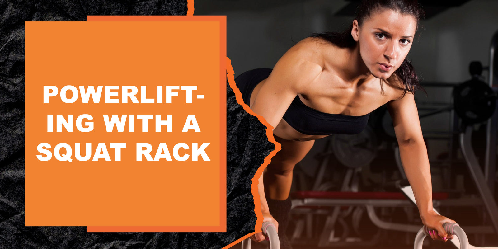 Powerlifting with a Squat Rack