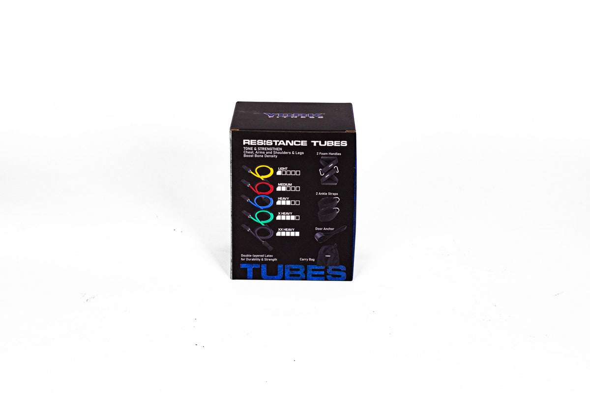 York Barbell 11pc Resistance Tube Set