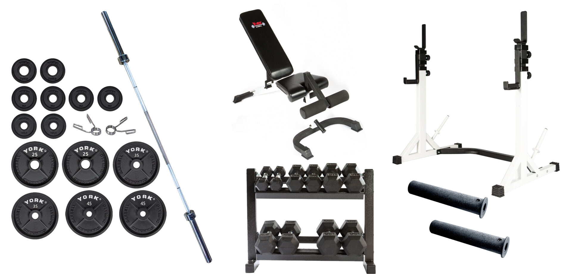 York Barbell Elite Package
