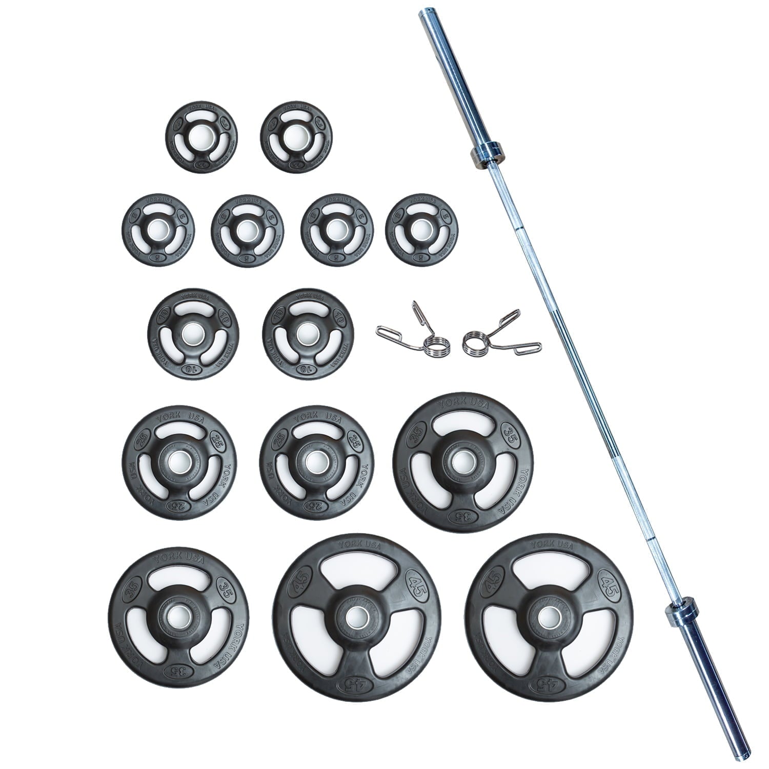 York Barbell Iso-Grip Olympic Plate
