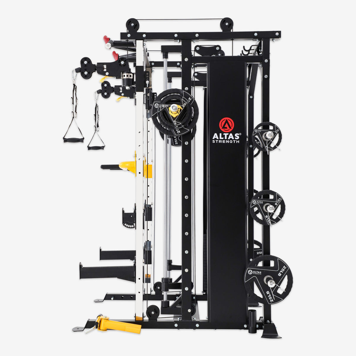 Altas Strength AL-3087B Smith Machine with Weight Stack and Pulleys
