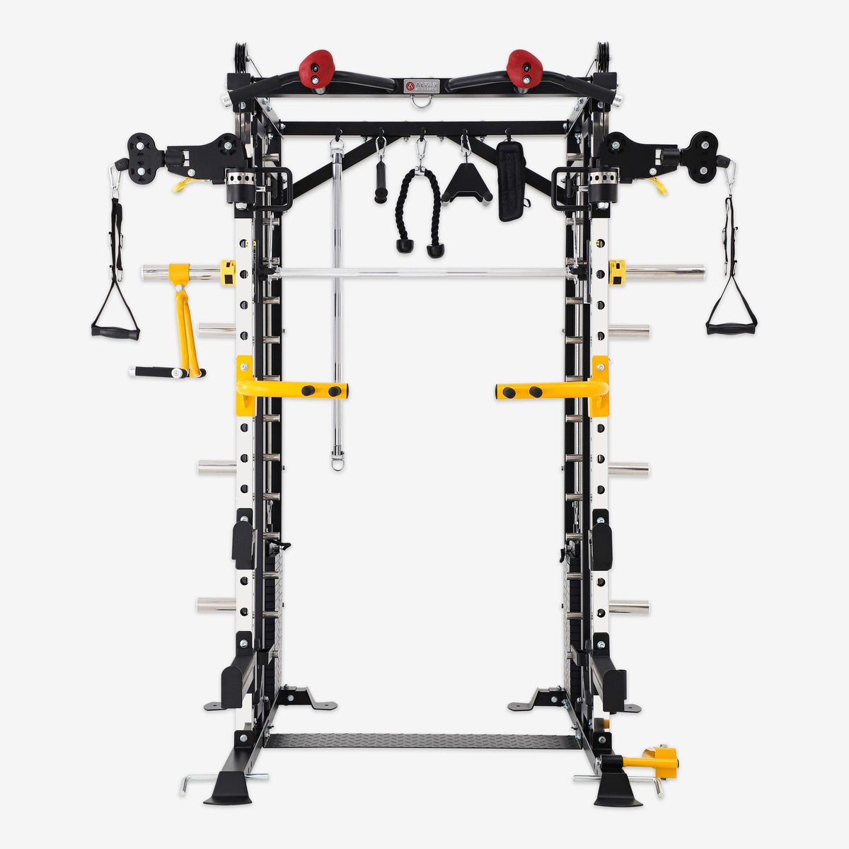 Altas Strength AL-3087B Smith Machine with Weight Stack and Pulleys