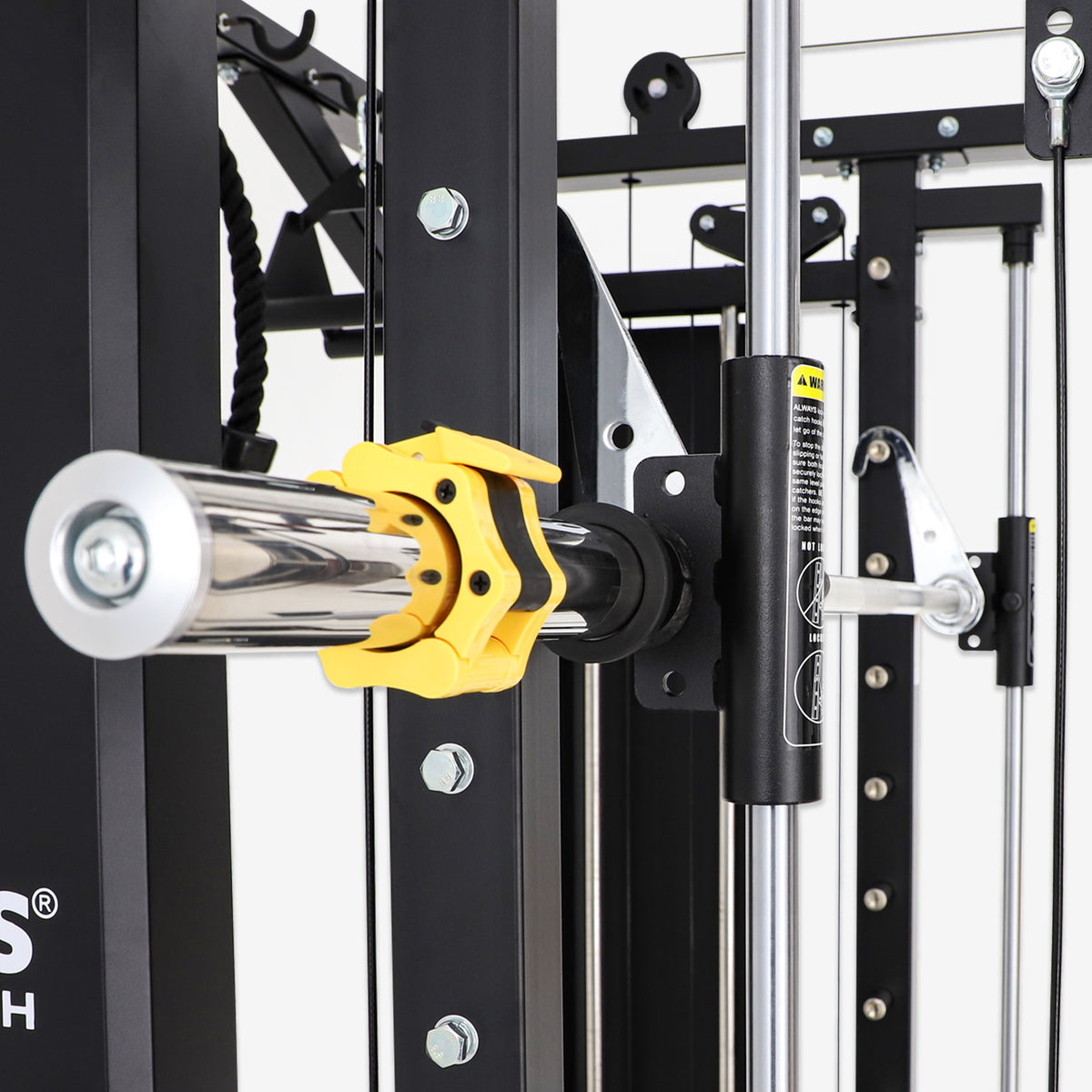 Altas Strength AL-3087B Smith Machine with Weight Stack and Pulleys