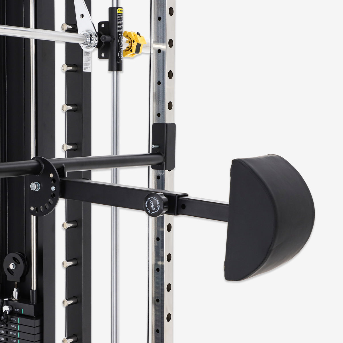 Altas Strength AL-3087B Smith Machine with Weight Stack and Pulleys
