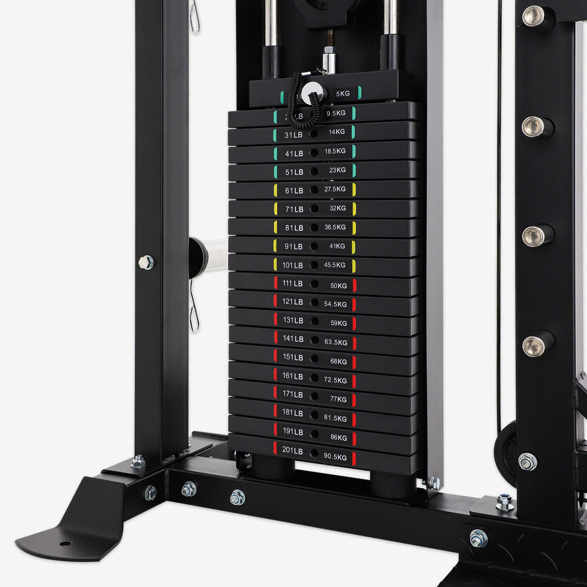 Altas Strength AL-3087B Smith Machine with Weight Stack and Pulleys