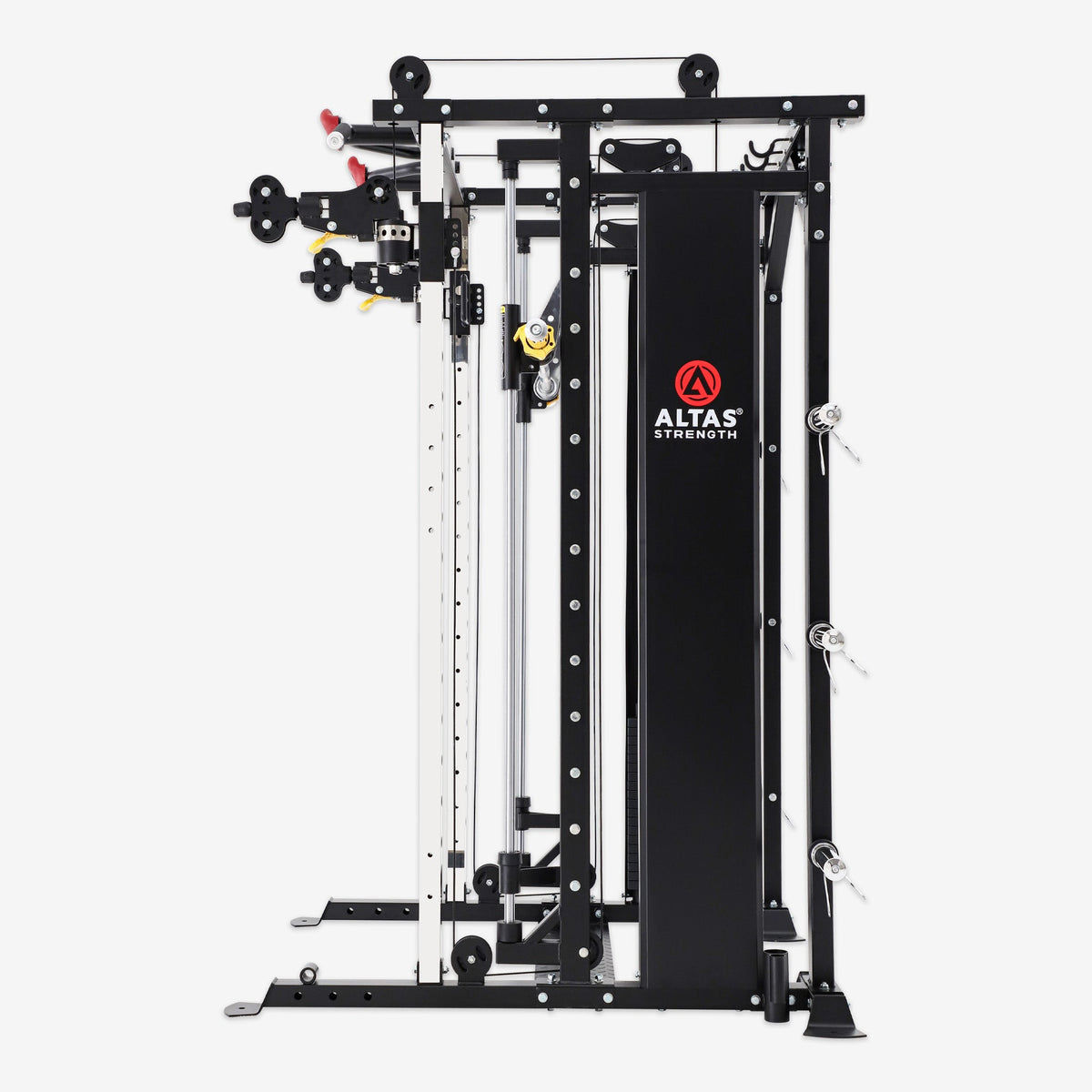 Altas Strength AL-3087B Smith Machine with Weight Stack and Pulleys