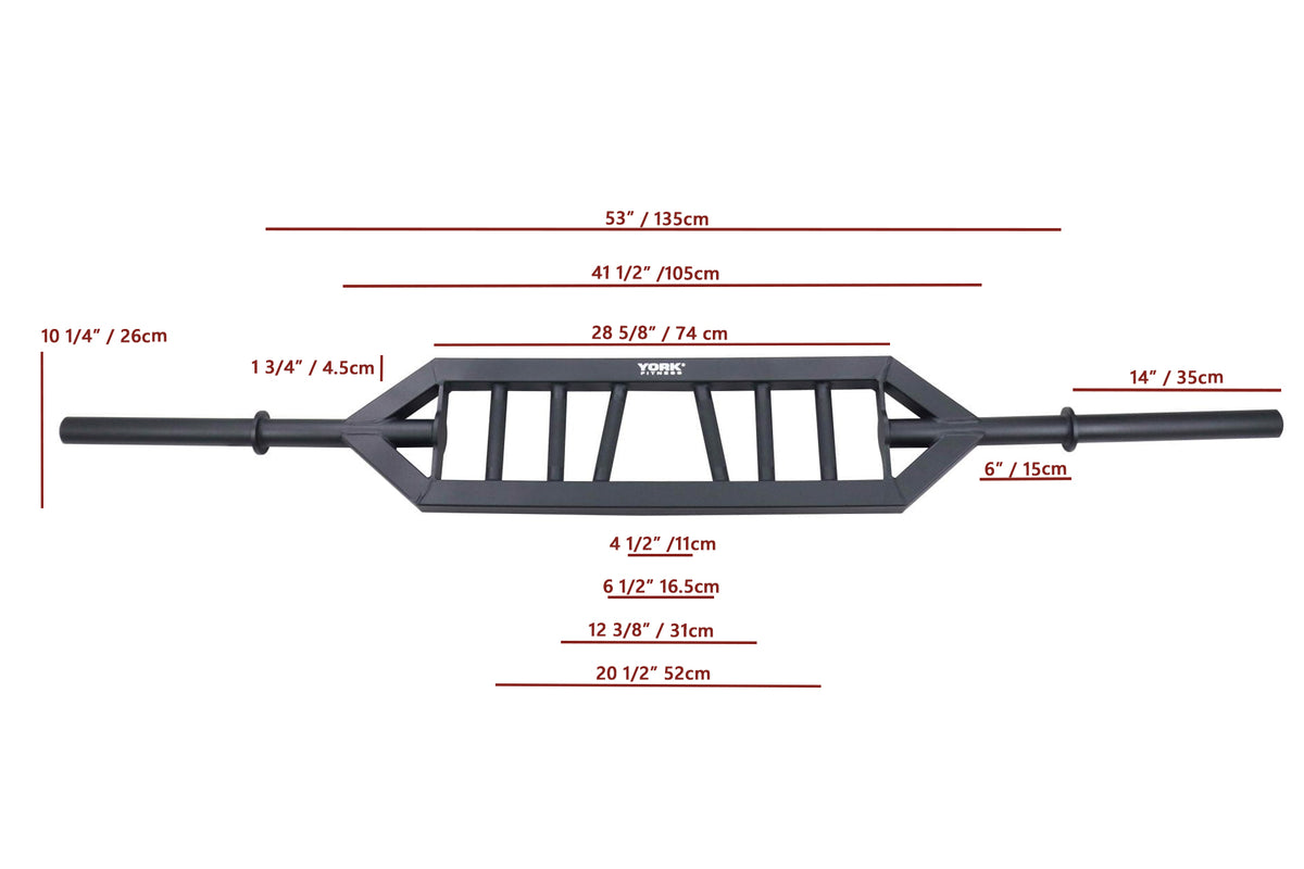 York Barbell Multi-Grip Bar