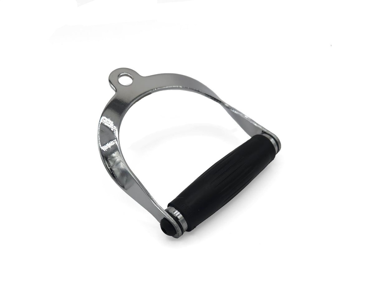 York Barbell Deluxe Stirrup Chrome Handle