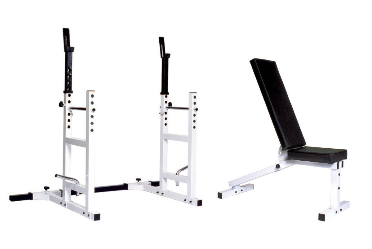 York Barbell Pro Series 209 With 206ID Bench plus 204 Cage Attachment