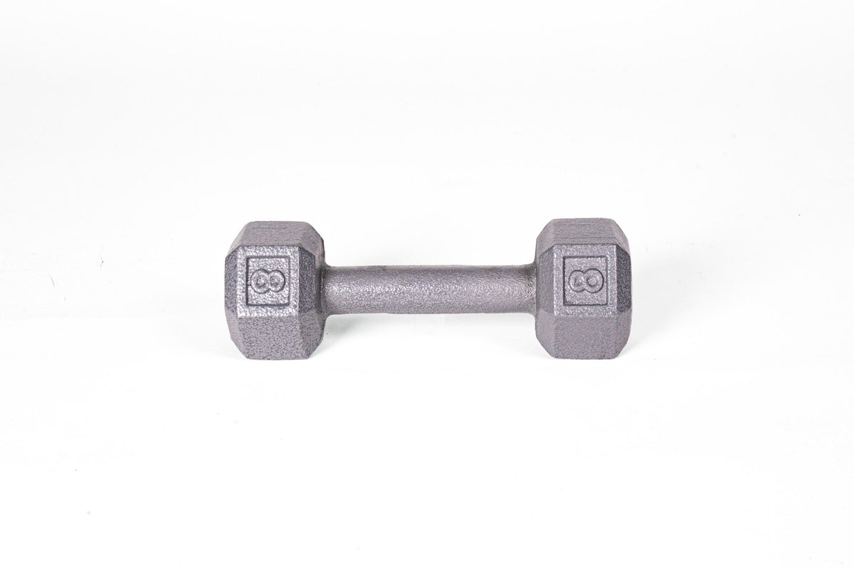 York Barbell Cast Iron Hex Dumbbell
