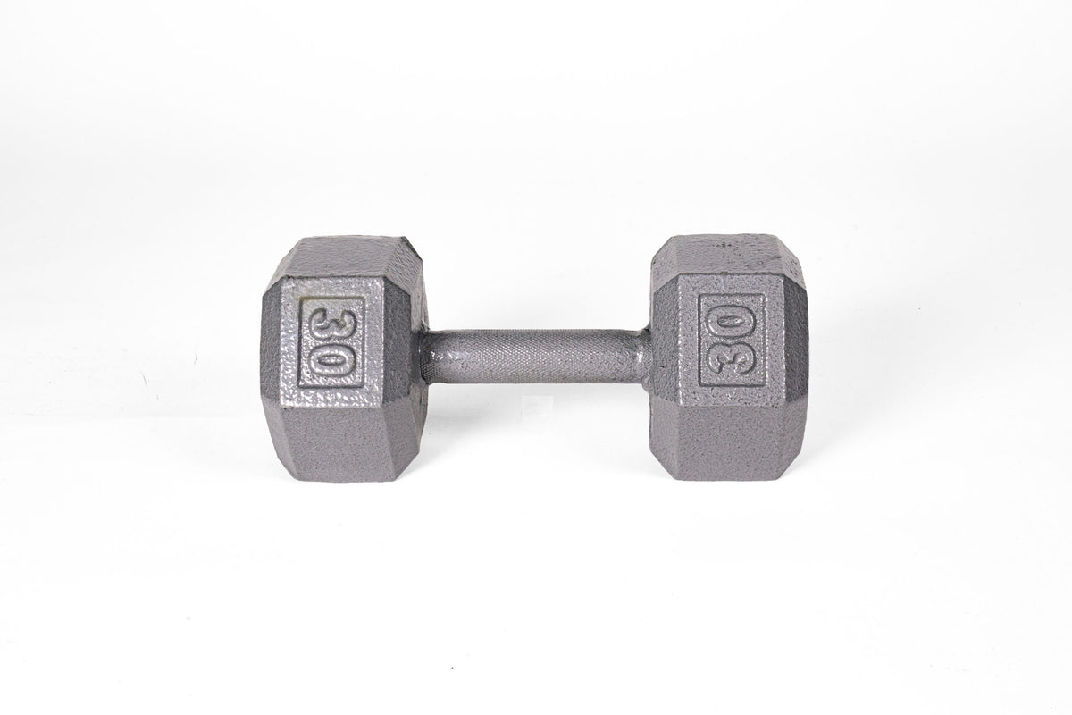 York Barbell Cast Iron Hex Dumbbell