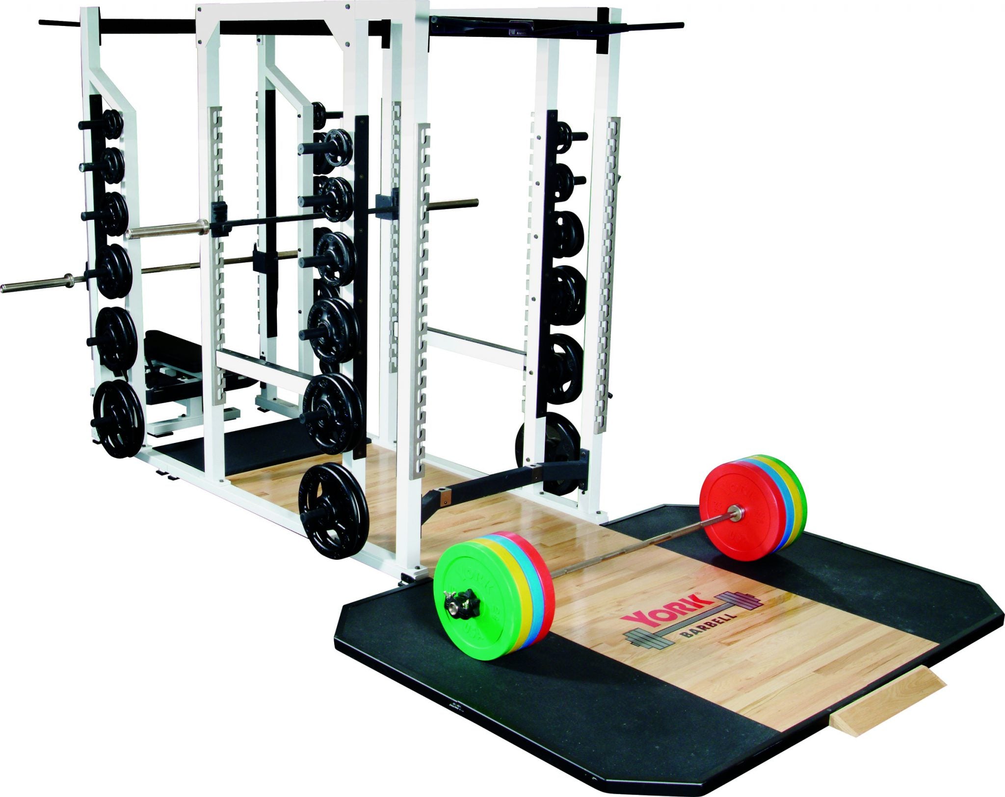 York Rack Trainer York Barbell STS Triple Combo Rack | MAGMA Fitness