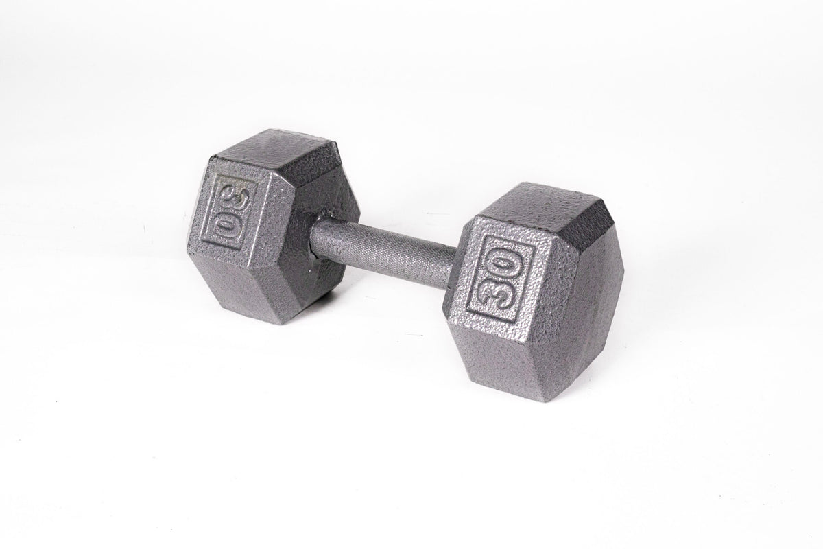 York Barbell Cast Iron Hex Dumbbell