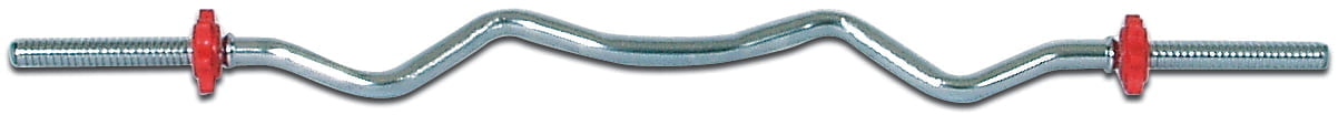 Tubular Spin Lock Curl Bar w/ Collars | Barbells | York Barbell
