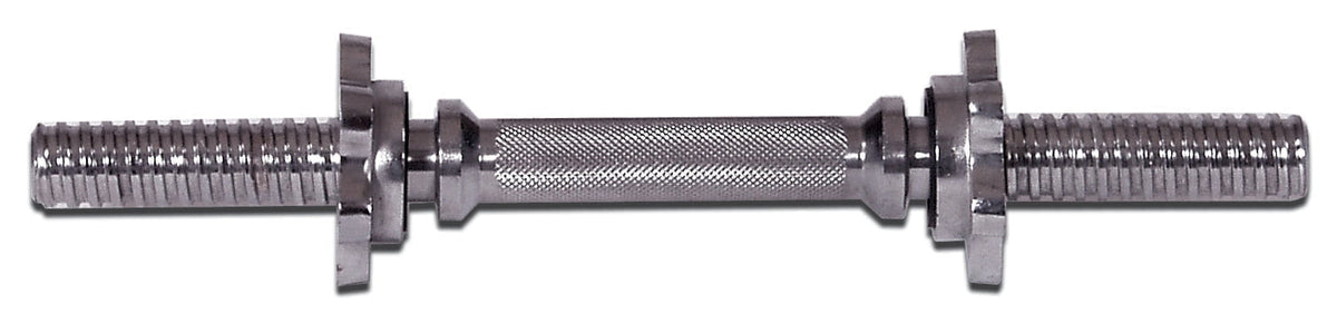 Chrome 14&quot; Spin-Lock Dumbbell Handle w/ Collars