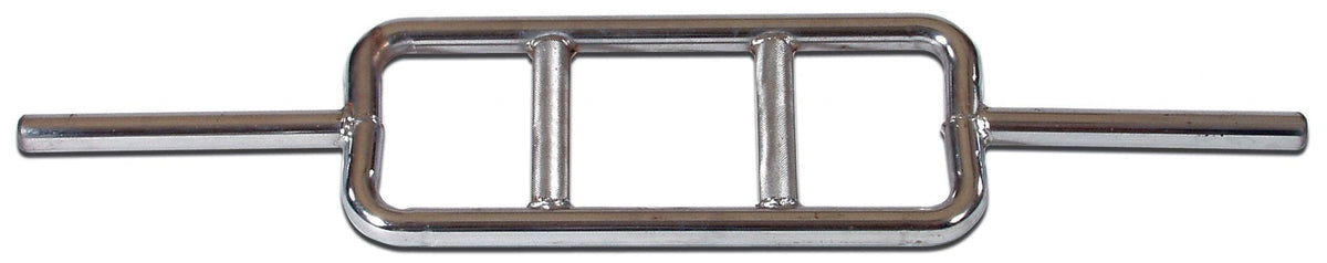 Chrome Tricep Bar w/ Fixed Inner Collars | Gym Equipment