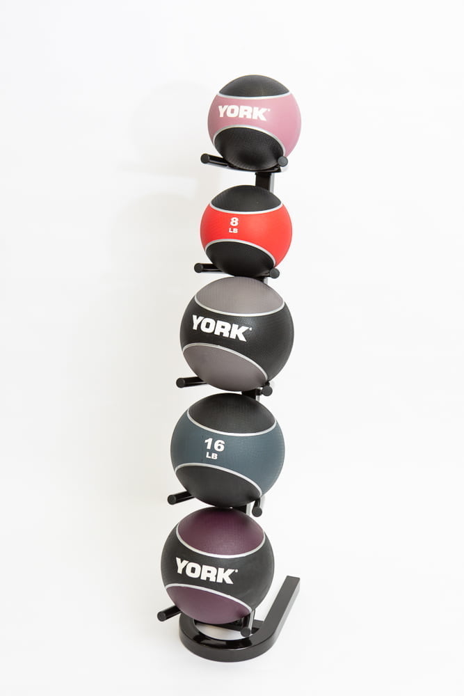 York Barbell Medicine Ball Display Stand – Vertical