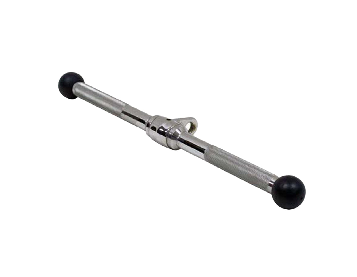 York Barbell F- 18″ Solid Steel Lat Bar