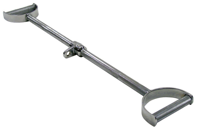 34&quot; Double Handle Lat Bar | Cable Machine Attachments