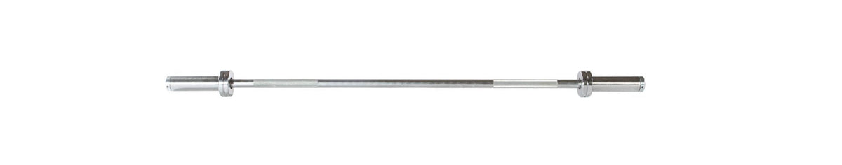 YORK 5&#39; International Chrome Olympic Weight Bar 30mm - shaft
