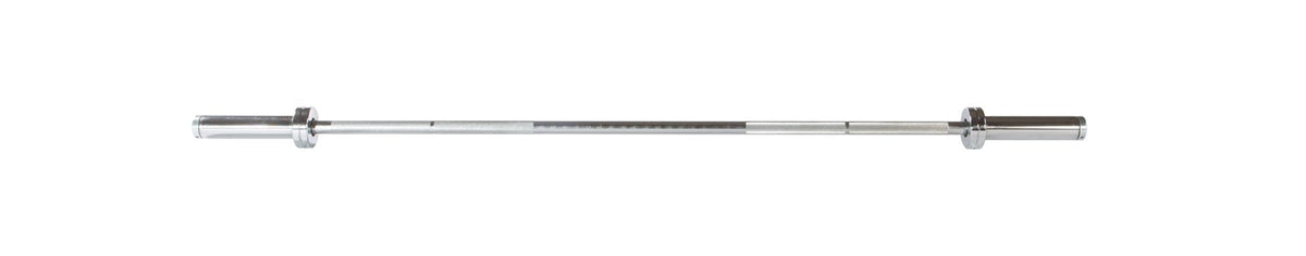 YORK 6&#39; International Chrome Olympic Bar 30mm - 2