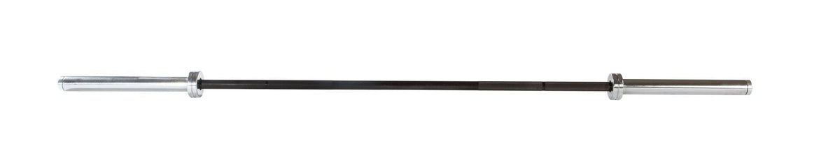 YORK 7&#39; International Black Oxide Weight Bar 32mm - full front