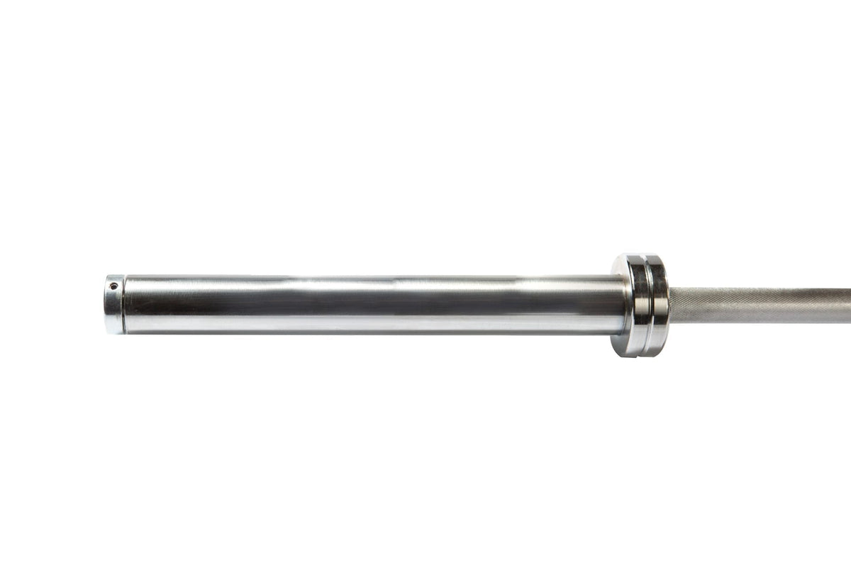 YORK 7&#39; International Chrome Olympic Bar 30mm - sleeve