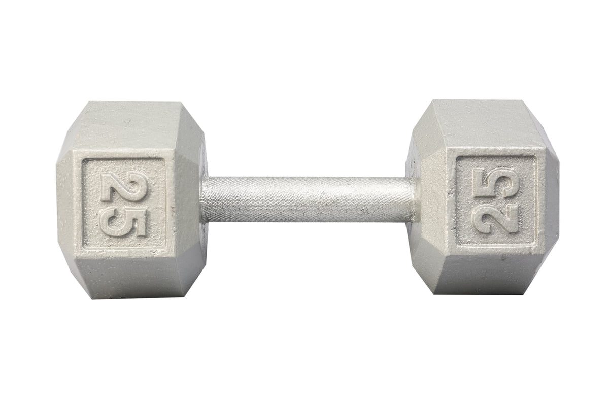 York Barbell Cast Iron Hex Dumbbell