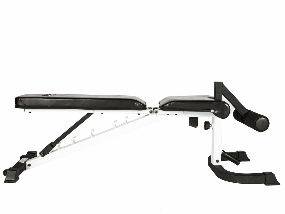 York Barbell FTS FID Adjustable Bench Press w/ Foot Hold-down