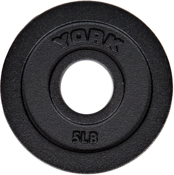 York Barbell 2″ Cast Iron Olympic Weight Plate