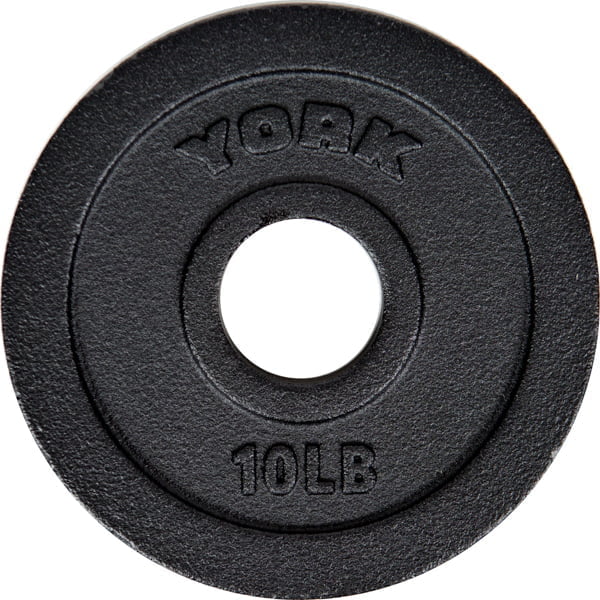 York Barbell 2″ Cast Iron Olympic Weight Plate
