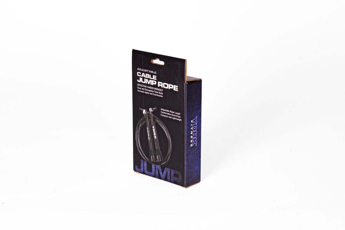 York Barbell Adjustable Cable Jump Rope