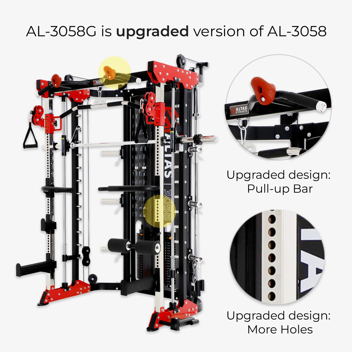 Altas Strength AL-3058G All-in-One Smith Trainer Machine