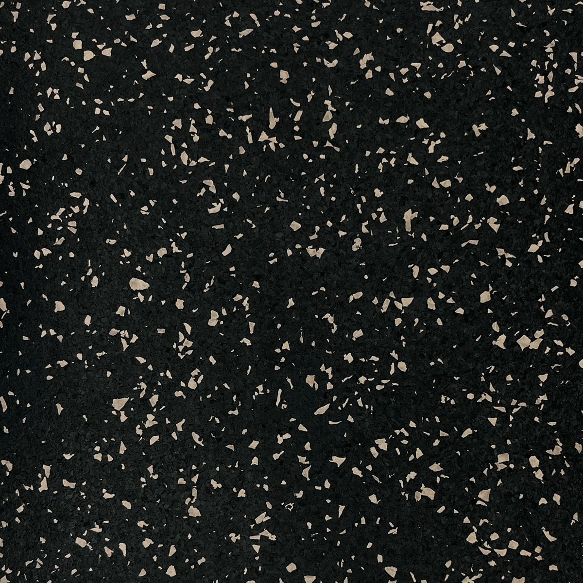 MAGMA Commercial Rubber Gym Flooring / Straight Edge Mat / 8mm (5/16") / Beige / 40% Fleck / 4' x 6' / 24 Sq Ft