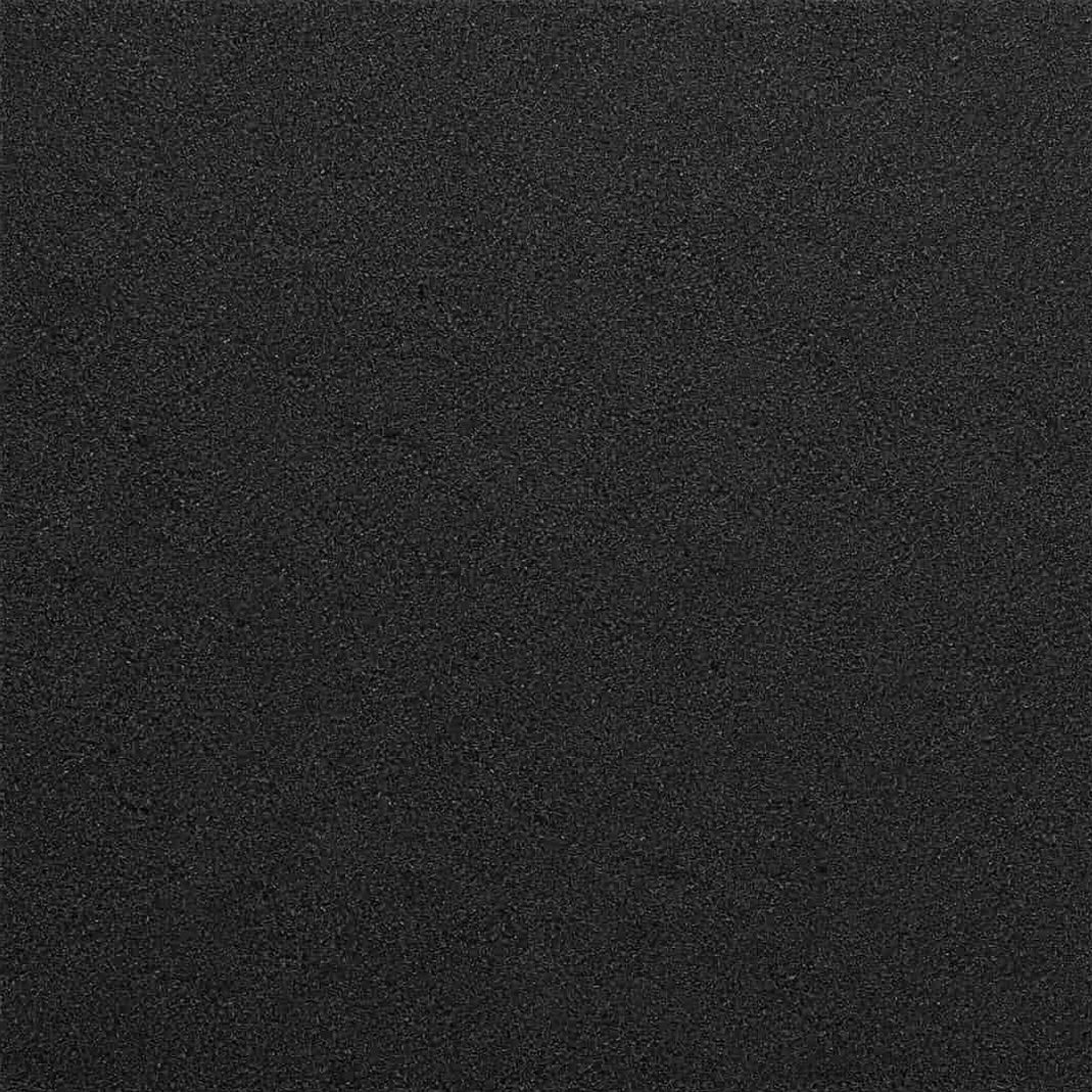 MAGMA Commercial Rubber Gym Flooring / Straight Edge Mat / 8mm (5/16") / Black / 4' x 6' / 24 Sq Ft