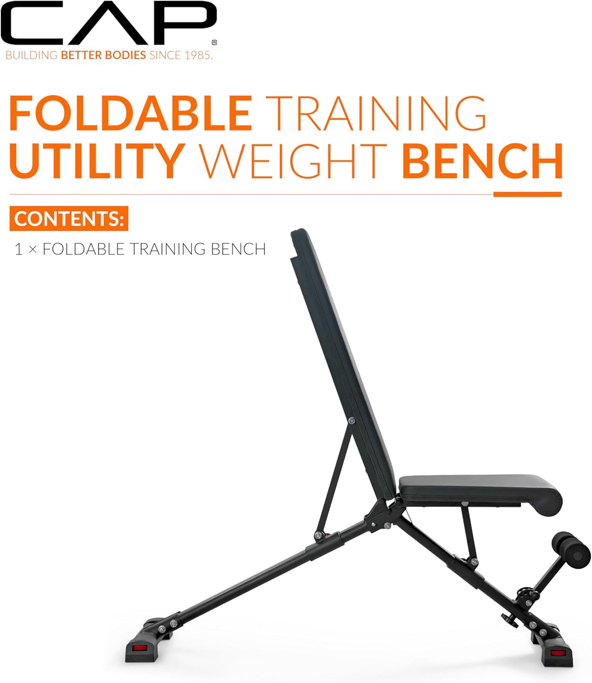 CAP Barbell Foldable Adjustable Weight Bench