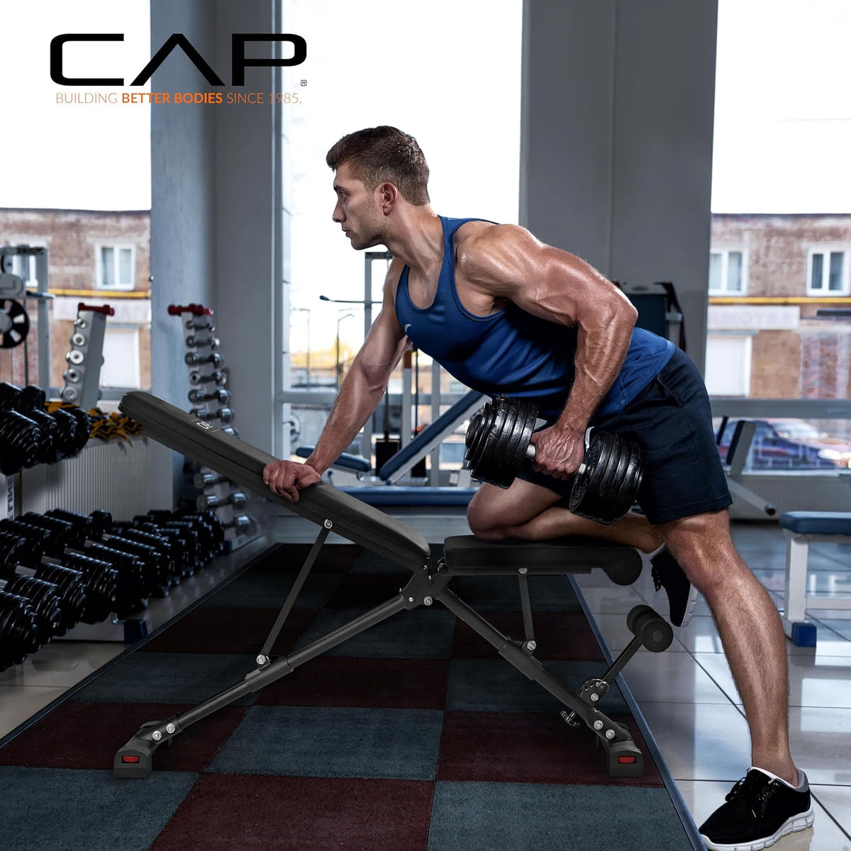 CAP Barbell Foldable Adjustable Weight Bench