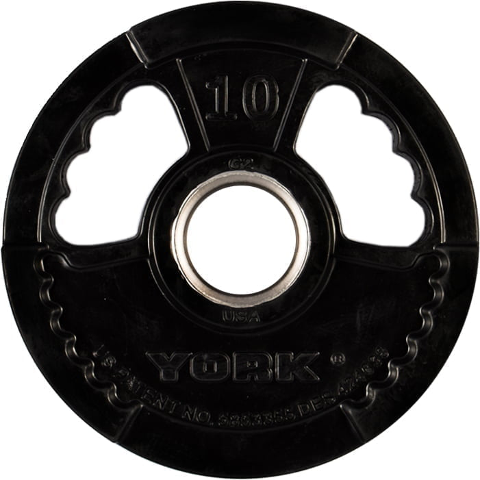York Barbell 2″ G-2 Rubber Olympic Weight Plate