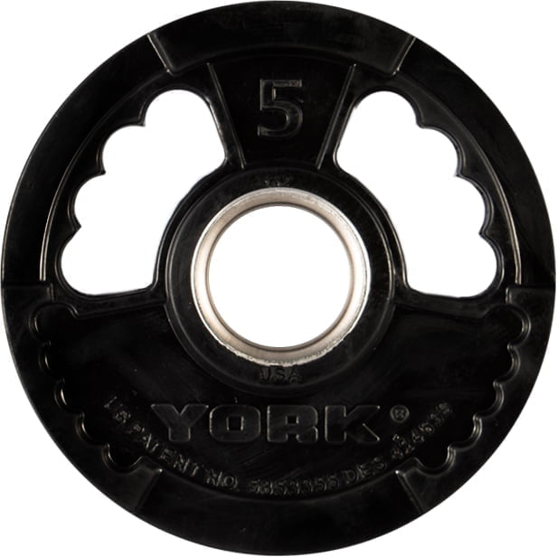 York Barbell 2″ G-2 Rubber Olympic Weight Plate