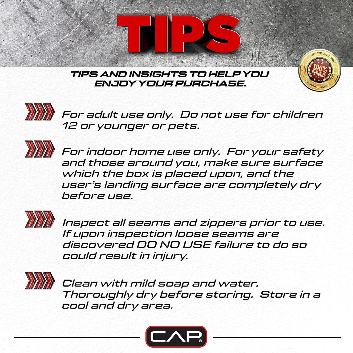 CAP Barbell 3-in-1 Foam Plyometric Box