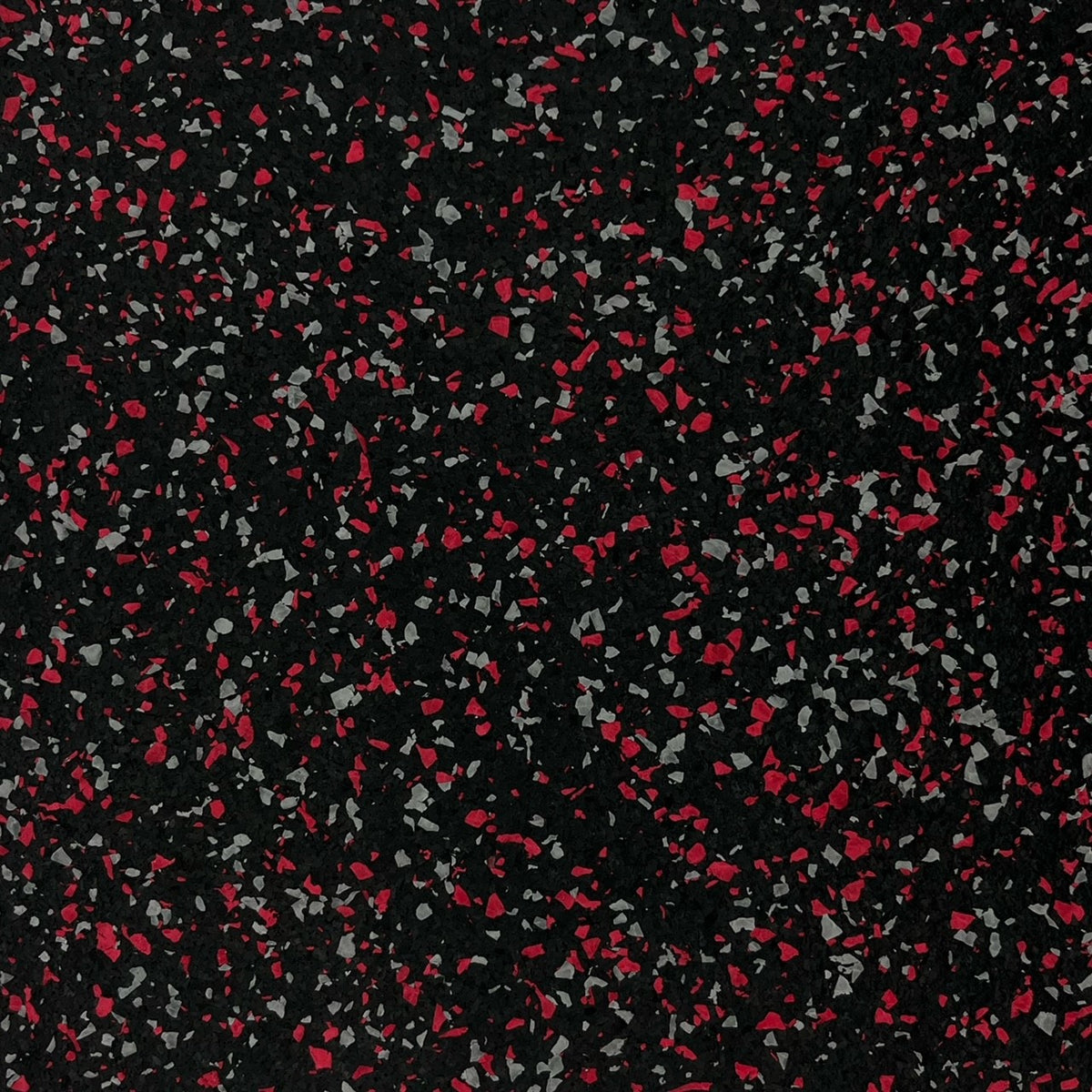 MAGMA Commercial Rubber Gym Flooring / Straight Edge Mat / 8mm (5/16") / Grey / 60% Fleck / 4' x 6' / 24 Sq Ft