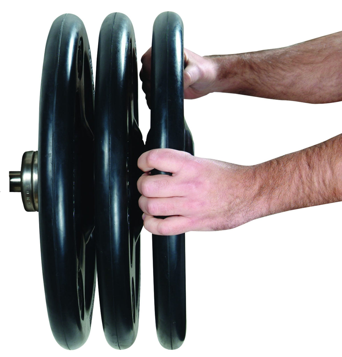York Barbell 2″ Iso-Grip Steel Olympic Plate