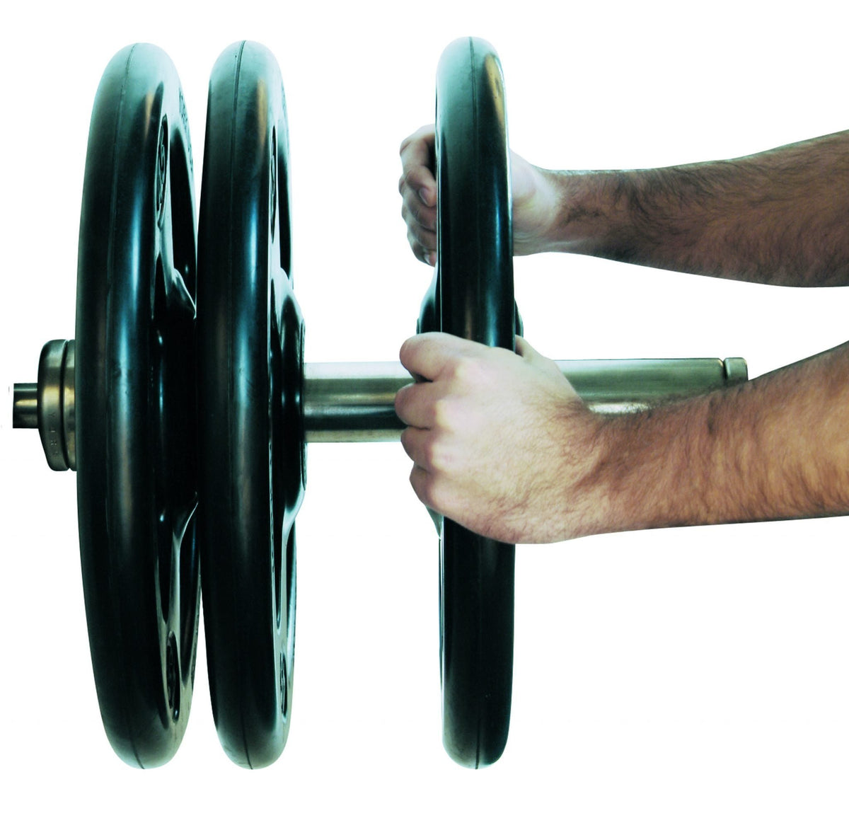 York Barbell 2″ Iso-Grip Steel Olympic Plate