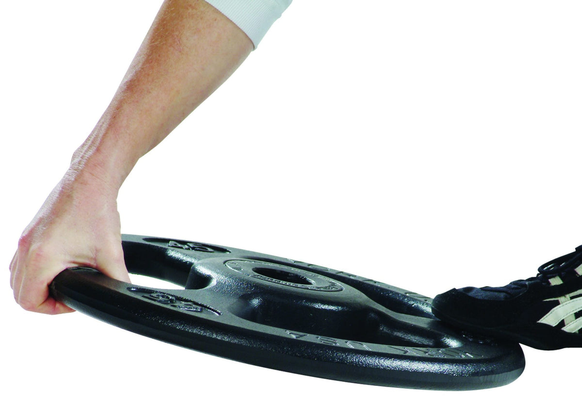 York Barbell 2″ Iso-Grip Steel Olympic Plate