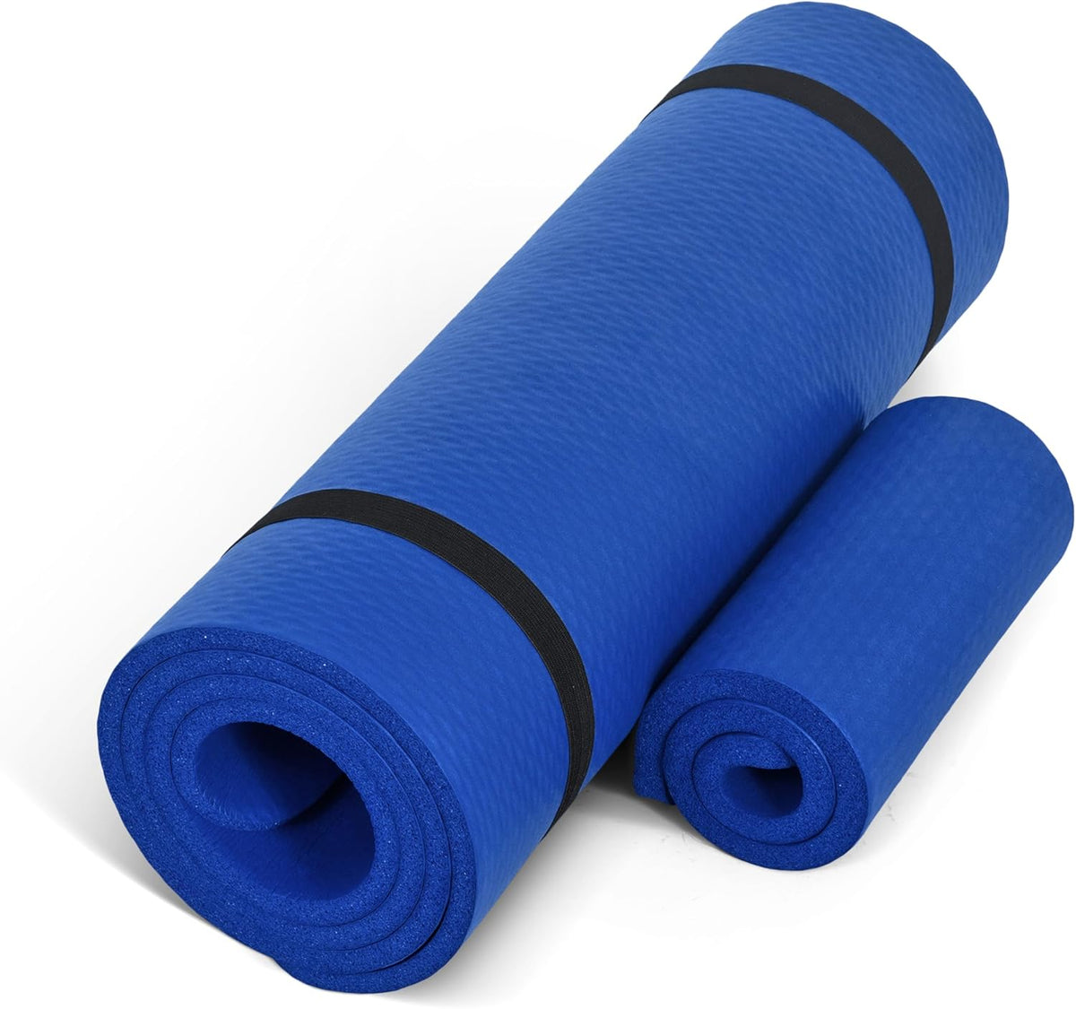 CAP Barbell High Density Exercise Yoga Mat with Strap