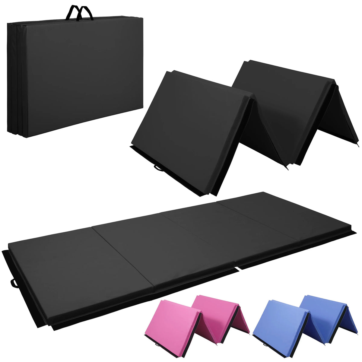CAP Barbell Folding Exercise Mat with Carrying Handles