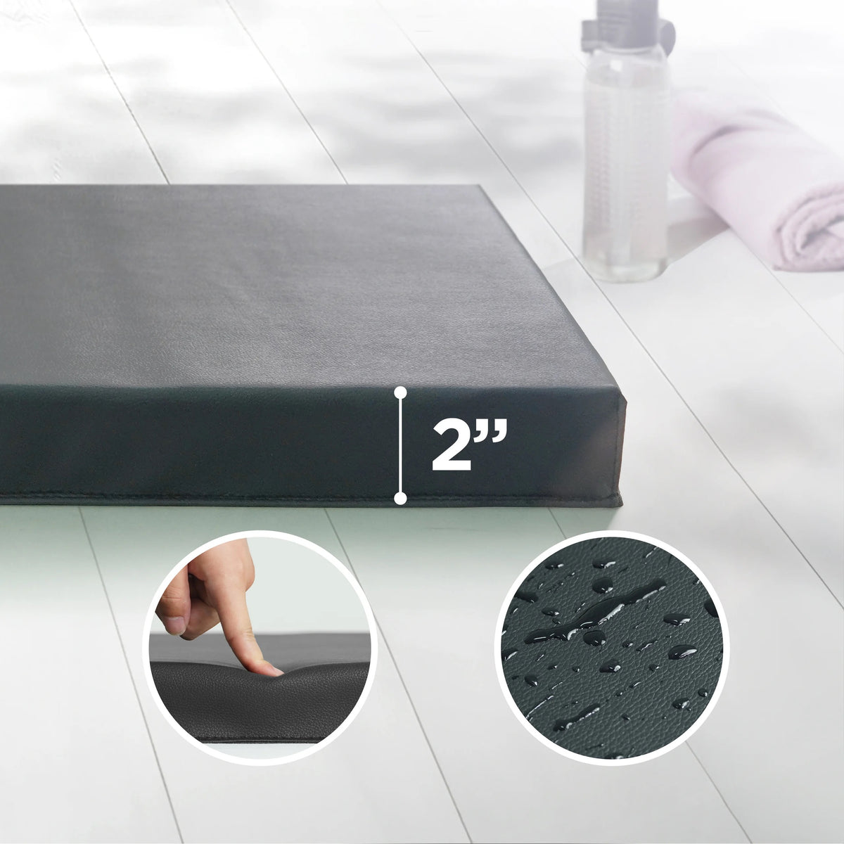 CAP Barbell Folding Exercise Mat with Carrying Handles