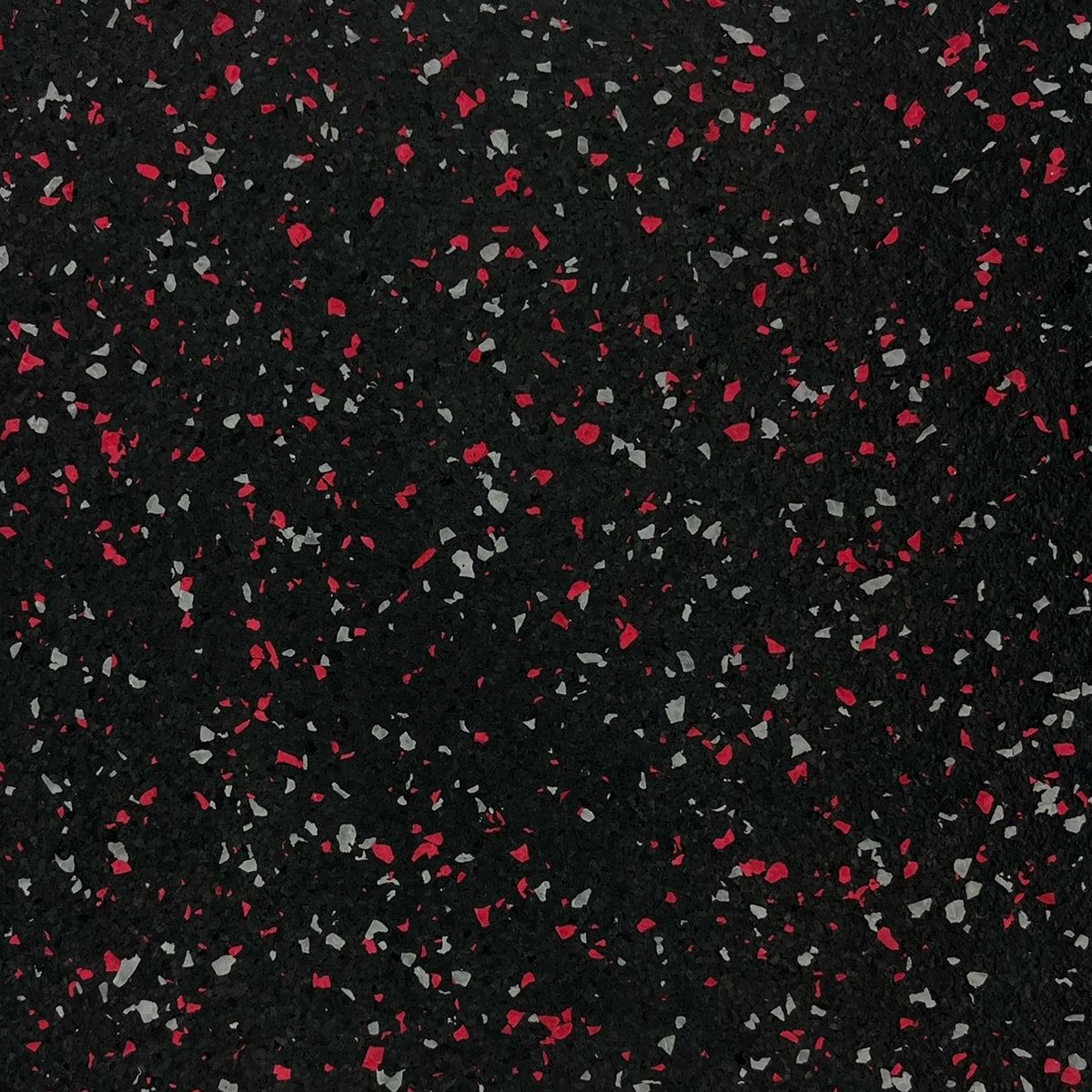 MAGMA Commercial Rubber Gym Flooring / Straight Edge Mat / 8mm (5/16") / Grey / 40% Fleck / 4' x 6' / 24 Sq Ft